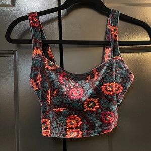 Floral Crop Top